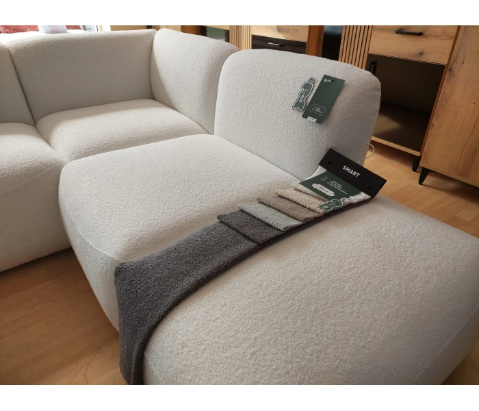 Об'ємний модульний диван з  фактурою "букле"