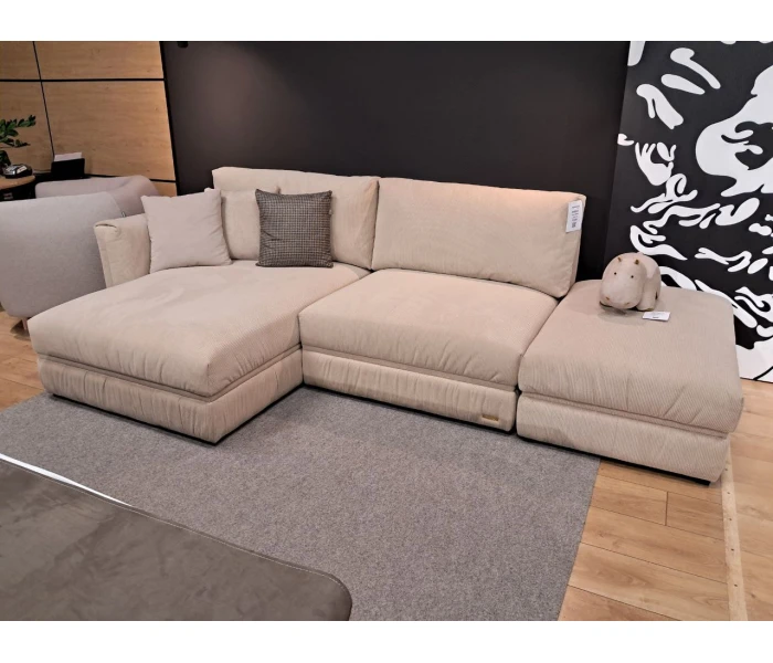 Диван в рубчик: модульная система