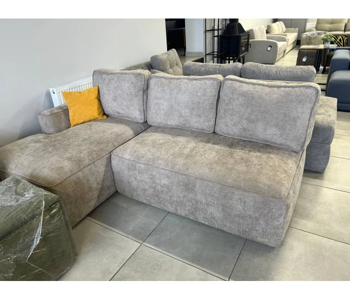 Диван кутовий L-подібний із знімними м'якими подушками