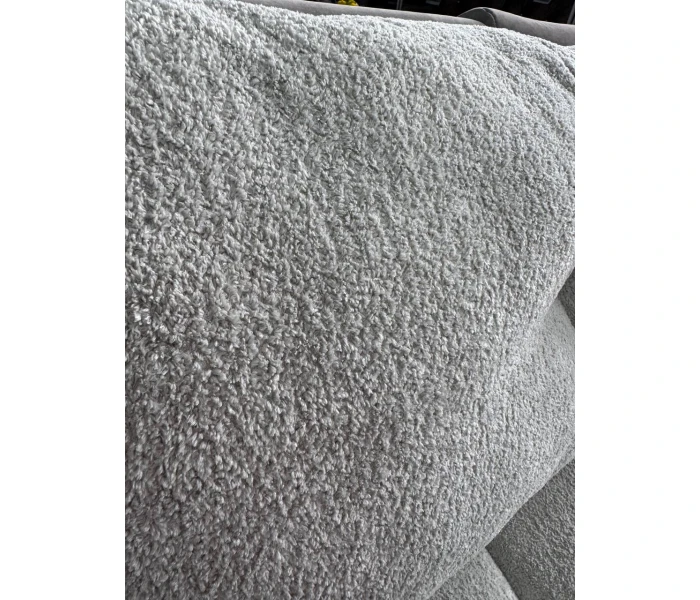 Стильний кутовий модульний диван у фактурній тканині