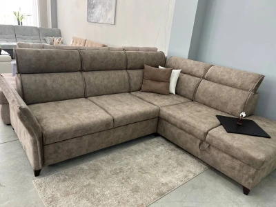 Раскладной диван с многосекционной спинкой