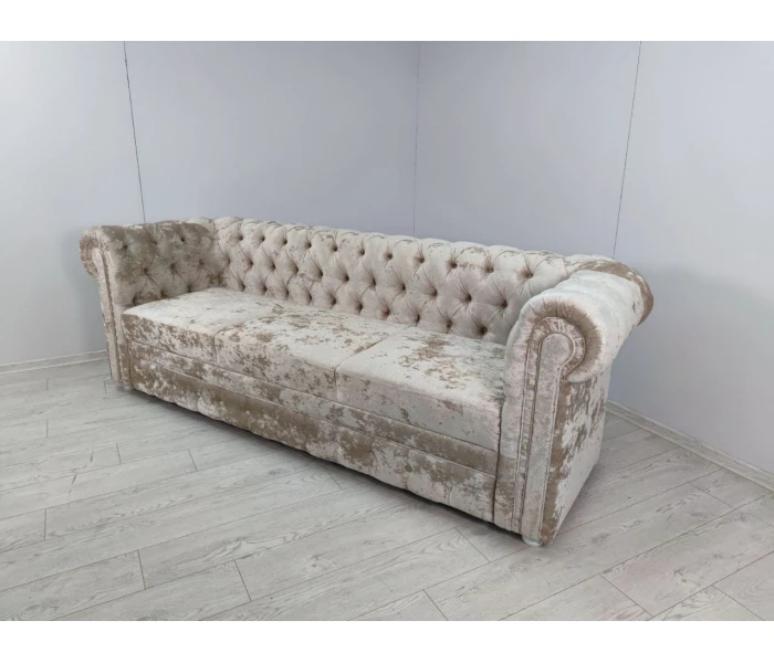 Диван Честерфилд с эффектом мрамора