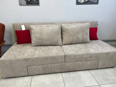 Диван прямий з великим коробом для зберігання