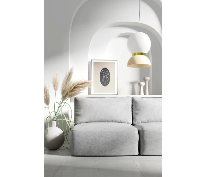 М'який диван з окремих блоків