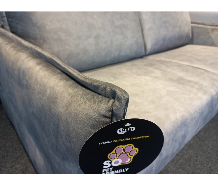 Серый диван с подушками-спинками