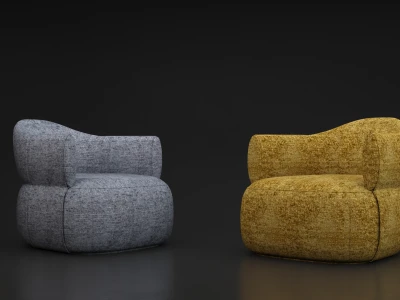 Крісло-пуф з підтримкою для спини