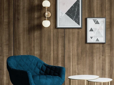 Затишне крісло на металевій основі