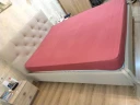Повна перетяжка корпусу та високого узголів’я ліжка велюром