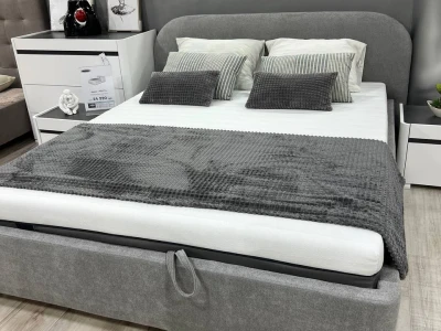 Текстильная кровать с подъемным механизмом