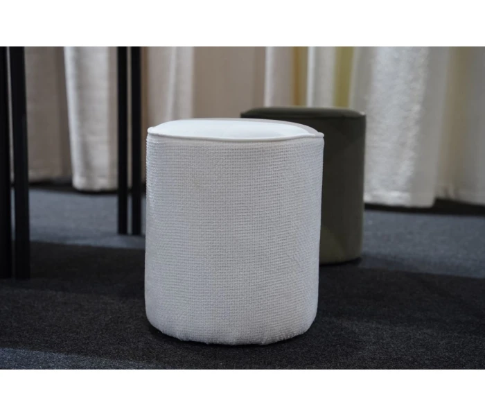 Пуф-циліндр з м'якою оббивкою
