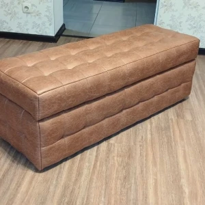 Виготовлення багатофункціональної банкетки в екошкірі