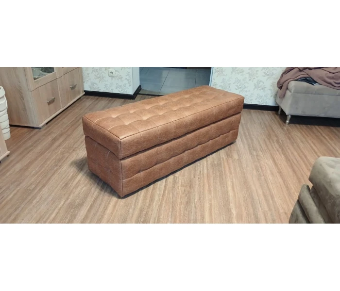 Виготовлення багатофункціональної банкетки в екошкірі